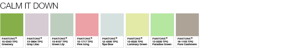 Главный цвет 2017 года по версии Пантон