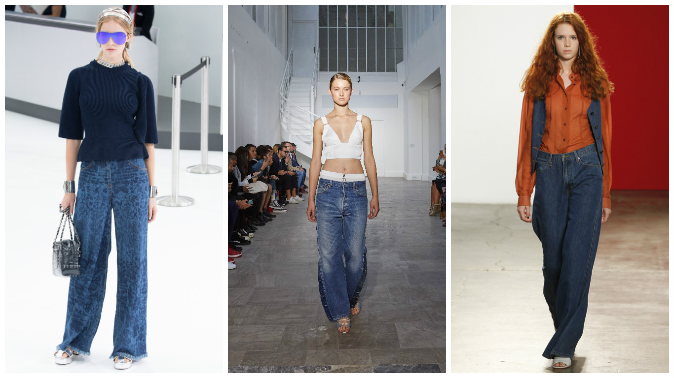 Деним в моде: пять джинсовых трендов 2016