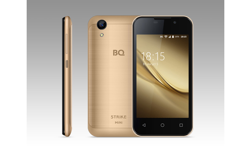 Вышла 4-дюймовая версия смартфона BQ Strike – BQ-4072 Strike Mini