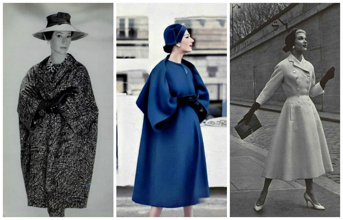 Прекрасная эпоха: 30 вдохновляющих пальто из 50-х