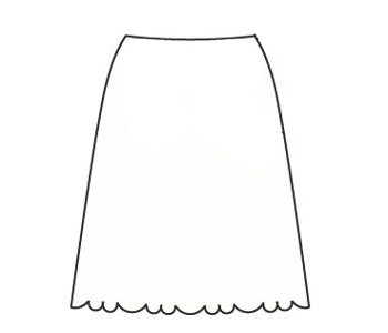 Чек-лист пошива юбки солнце на резинке