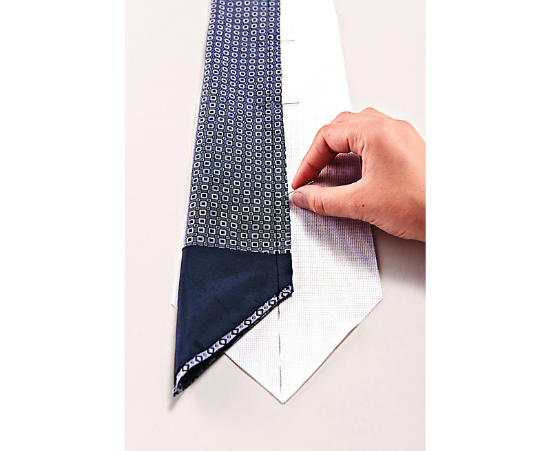 Шёлковый галстук своими руками