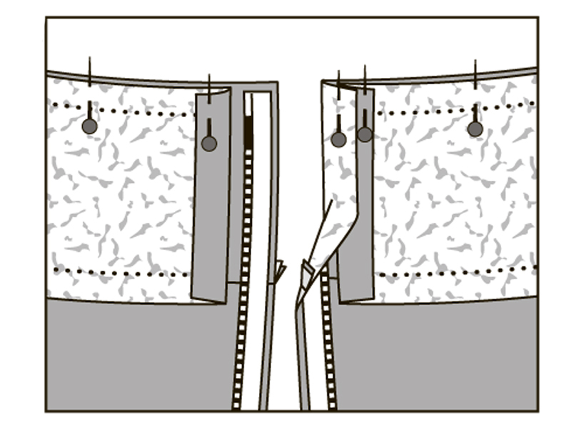 Как сшить укороченные брюки с высокими отворотами