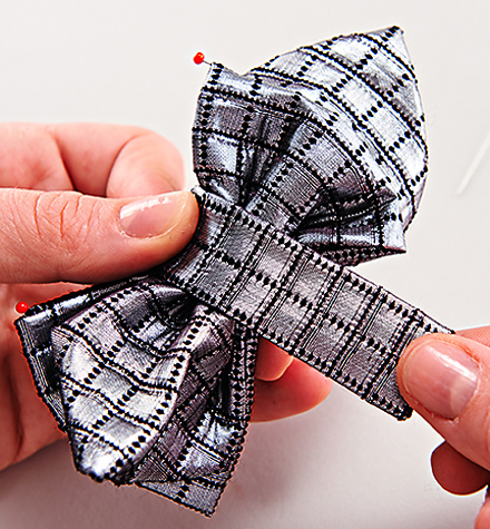 Асимметричный галстук-бабочка своими руками