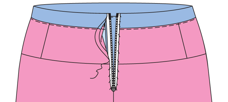Как сшить короткую юбку со складками