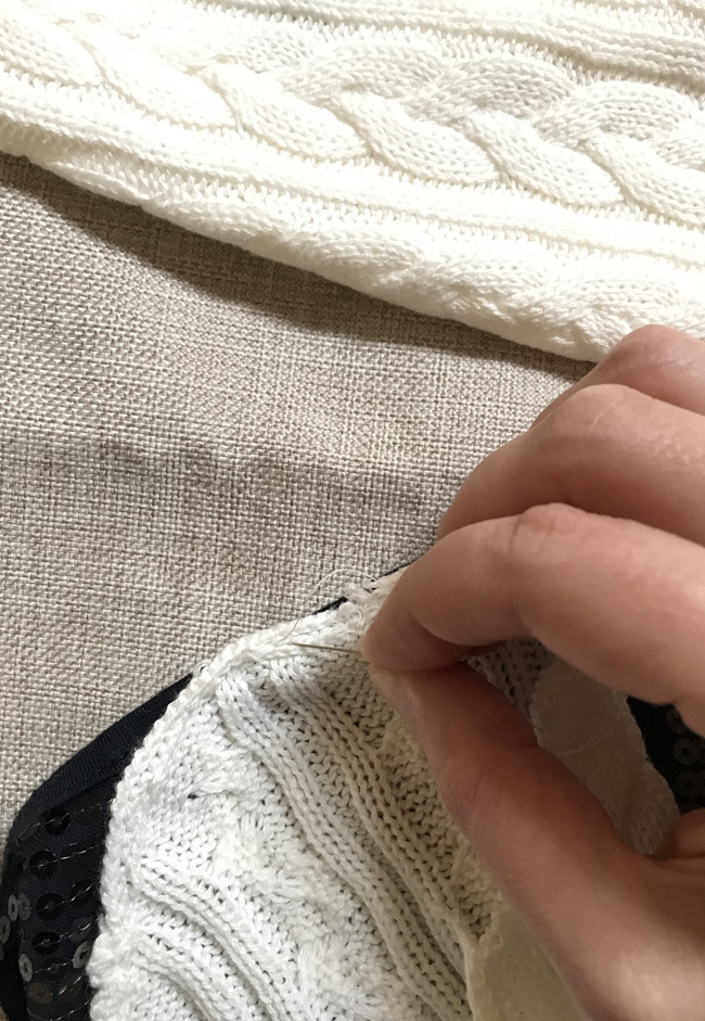 Как сделать блузку-пуловер с трикотажными рукавами