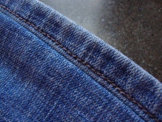Как укорачивать джинсы