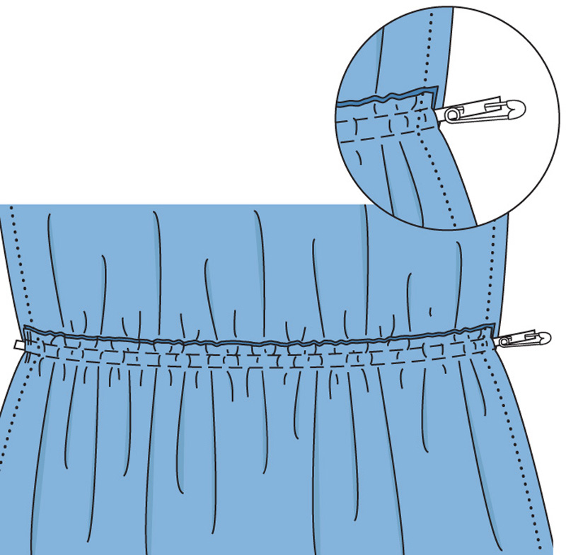 Как сшить платье из тонкого трикотажа