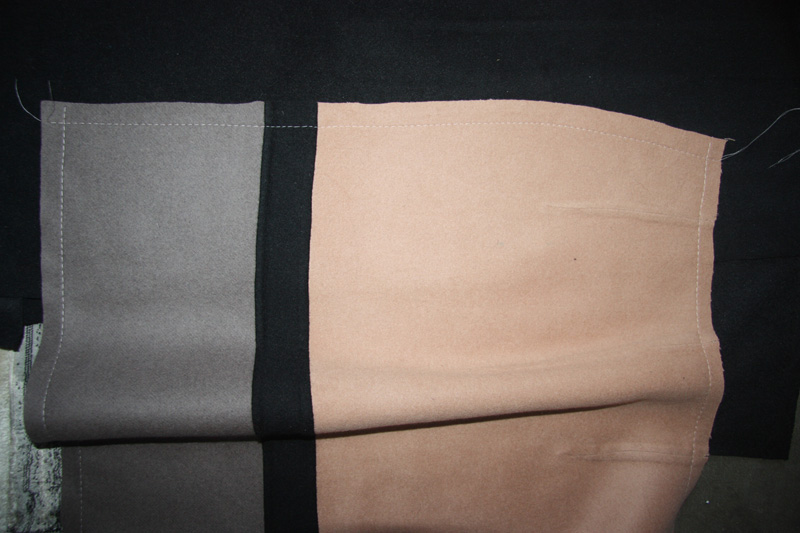 Как сшить юбку из двухслойной ткани по мотивам Max Mara