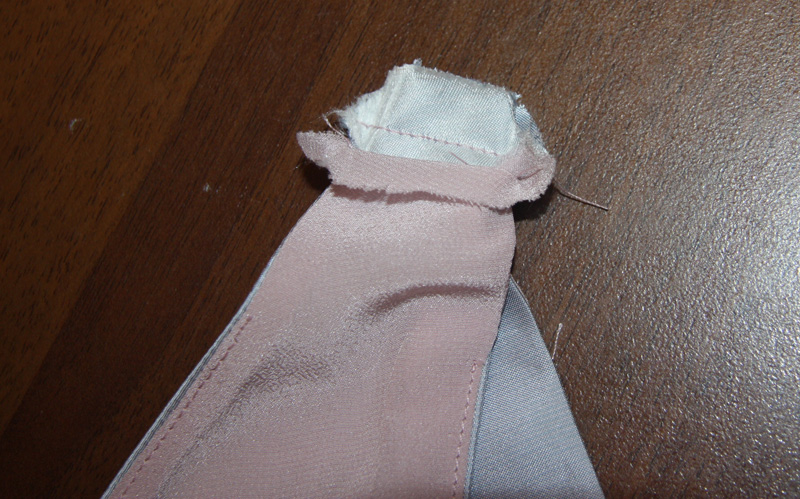 Обработка лифа платья подкладкой