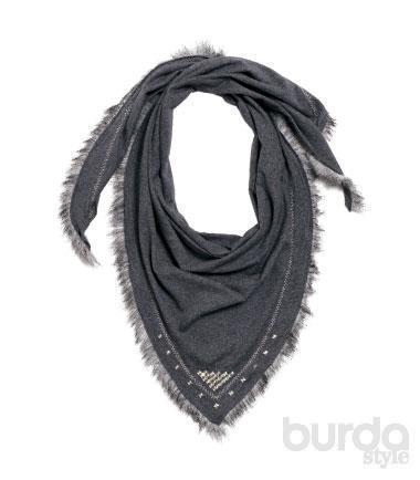 Простой двухсторонний шарф спицами. Knitting Simple double-sided scarf Tutorial