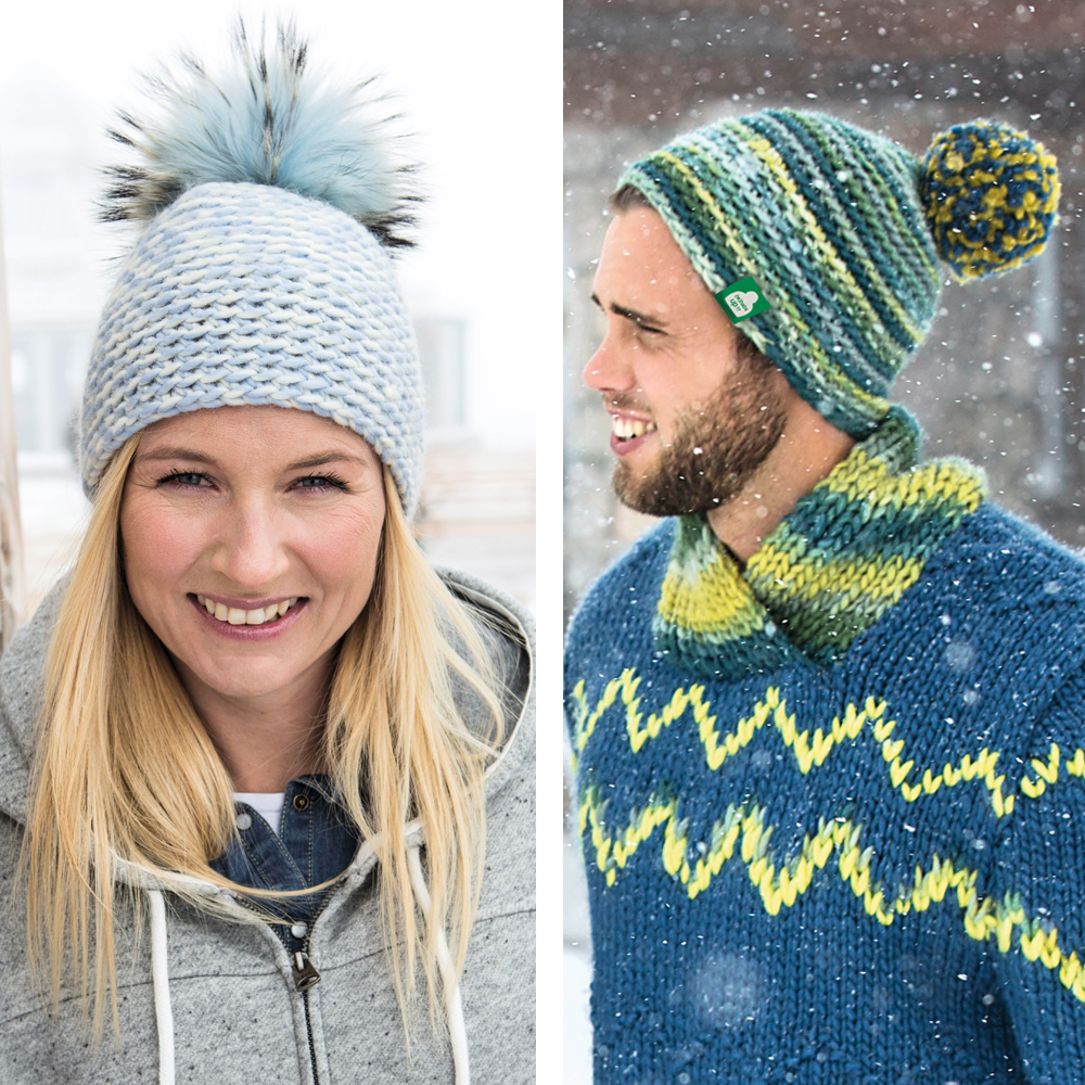 Вязаные шапки 2020-2021 — модные женские варианты на зиму
