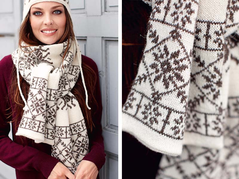 3 замечательных модели вязаных шарфов, которые хочется связать к этой зиме - описания и схемы