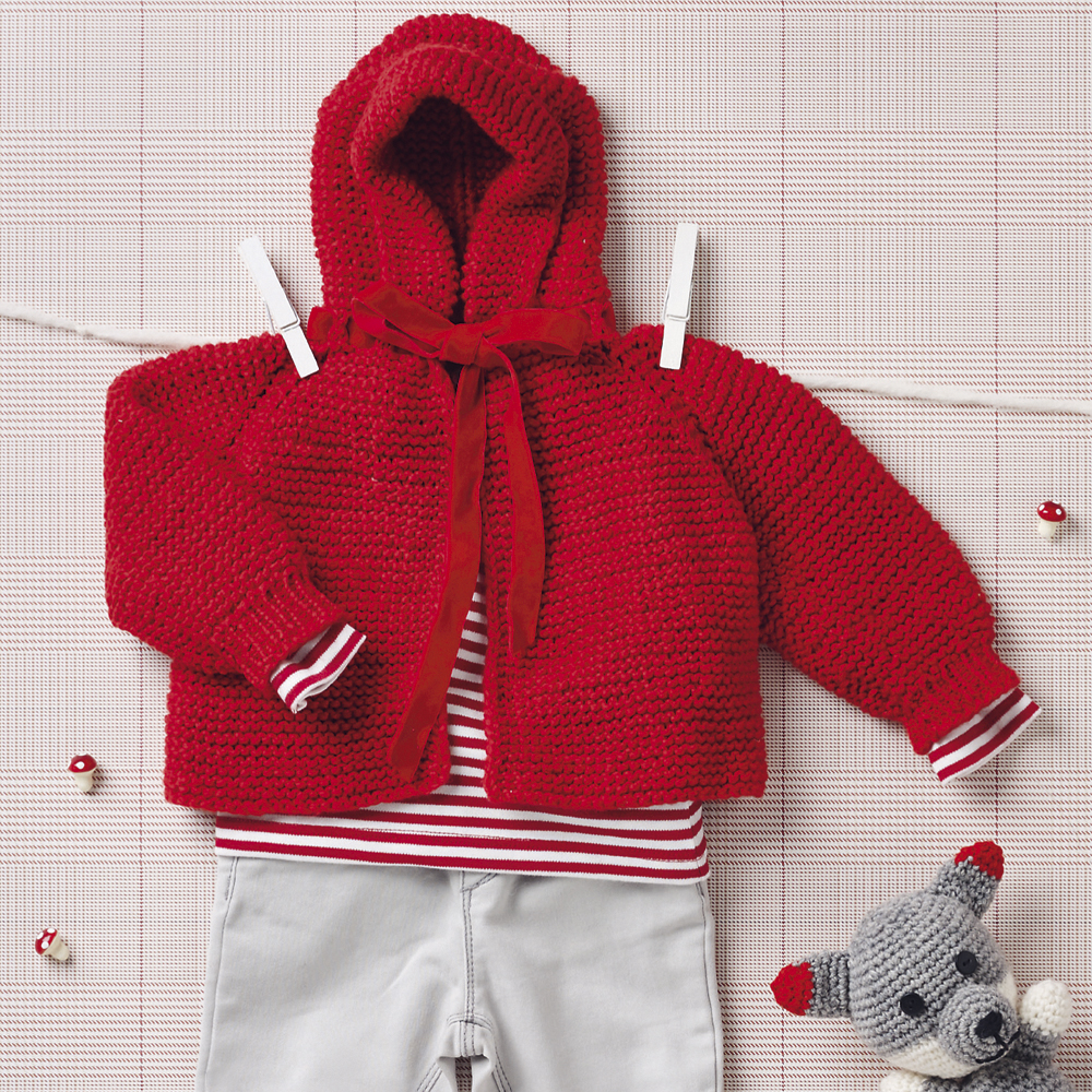 Вязание для малышей кофточки реглан с ажурной полосой с описанием и схемой.
