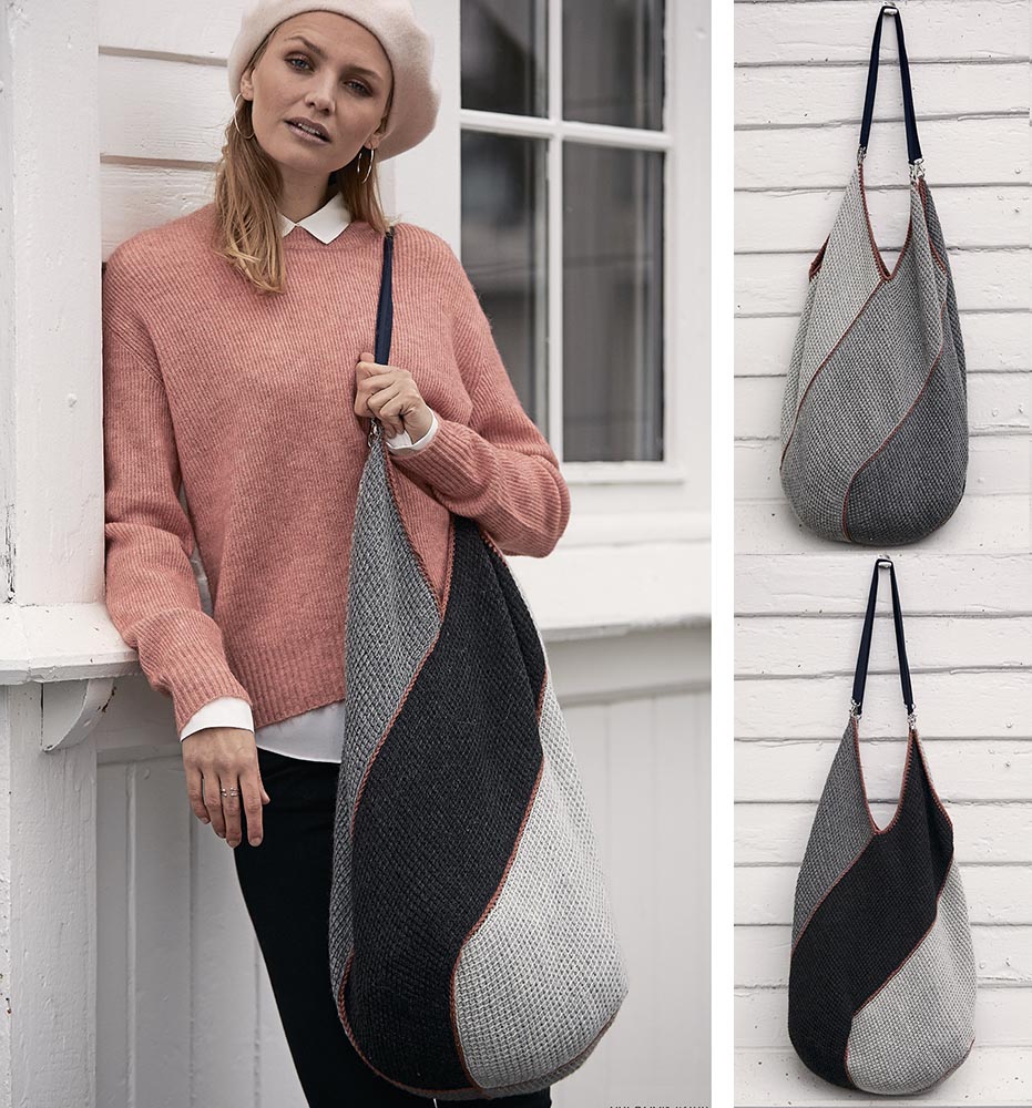Ценные схемы вязания красивых сумок крючком